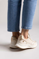 Sneakers με ψάθα Xti 143781