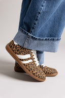 Sneakers με ρίγες ERYNN - Leopard - thefashionproject.gr - ERYNN