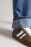 Sneakers με ρίγες ERYNN - Leopard - thefashionproject.gr - ERYNN