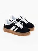 Sneakers με ρίγες Xti 143483 - Μαύρο - thefashionproject.gr - Xti Footwear
