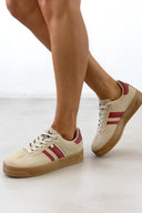Sneakers με ρίγες Xti 143483 - Μπεζ - thefashionproject.gr - Xti Footwear
