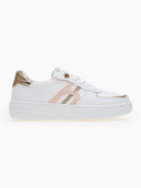 Sneakers με σχέδιο και διχρωμία
