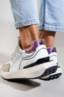 Sneakers με τριχρωμία Mariamare 63457 - Γκρι - thefashionproject.gr - MARIAMARE