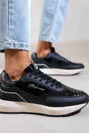 Sneakers με τριχρωμία Mariamare 63457 - Μαύρο - thefashionproject.gr - MARIAMARE
