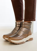 Sneakers μποτάκια καπιτονέ Xti 143372 - Τάουπε - thefashionproject.gr - Xti Footwear