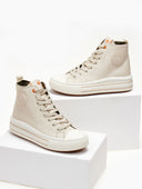 Sneakers μποτάκια με ρίγες στη σόλα Refresh 170934