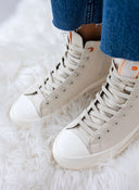 Sneakers μποτάκια με ρίγες στη σόλα Refresh 170934