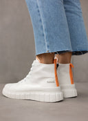 Sneakers μποτάκια πάνινα Refresh 170791 - Λευκό - thefashionproject.gr - Refresh