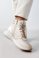Sneakers μποτάκια Xti 142922 - Μπεζ - thefashionproject.gr - Xti Footwear