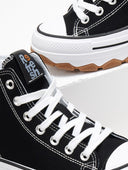 Sneakers πάνινα μποτάκια Refresh 171919 - Μαύρο - thefashionproject.gr - Refresh