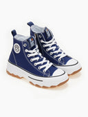 Sneakers πάνινα μποτάκια Refresh 171919 - Μπλε σκούρο - thefashionproject.gr - Refresh