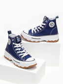 Sneakers πάνινα μποτάκια Refresh 171919 - Μπλε σκούρο - thefashionproject.gr - Refresh