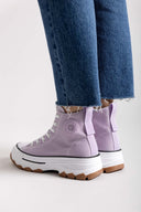 Sneakers πάνινα μποτάκια Refresh 172476 - Λιλά - thefashionproject.gr - Refresh