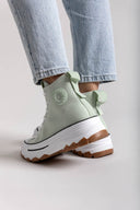 Sneakers πάνινα μποτάκια Refresh 172476 - Μέντα - thefashionproject.gr - Refresh