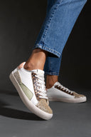 Sneakers σε συνδυασμούς υλικών ERYNN