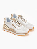 Sneakers σε συνδυασμό υλικών MARIAMARE 68421 - Λευκό - thefashionproject.gr - MARIAMARE
