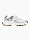 Sneakers σε συνδυασμό υλικών Xti 143260 - Ασημί - thefashionproject.gr - Xti Footwear