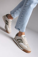 Sneakers σε συνδυασμούς χρωμάτων ERYNN - Χακί - thefashionproject.gr - ERYNN - 23797022002