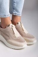 Sneakers slip on με φερμουάρ MARIAMARE