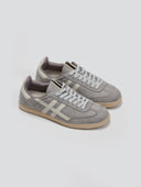 Sneakers suede με ρίγες CORINA