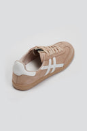 Sneakers suede με ρίγες CORINA
