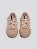Sneakers suede με ρίγες CORINA
