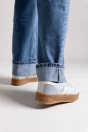 Sneakers suede με ρίγες Xti 143644