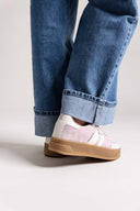 Sneakers suede με ρίγες Xti 143644