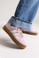 Sneakers suede με ρίγες Xti 143644