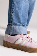 Sneakers suede με ρίγες Xti 143644
