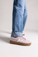 Sneakers suede με ρίγες Xti 143644