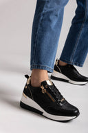 Sneakers wedges με φερμουάρ Xti 143717