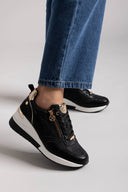 Sneakers wedges με φερμουάρ Xti 143717