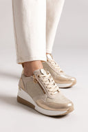 Sneakers wedges με φερμουάρ Xti 143717