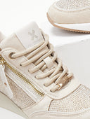 Sneakers wedges με στρας Xti 142957