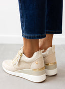 Sneakers wedges με στρας Xti 142957