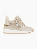 Sneakers wedges με στρας Xti 142957