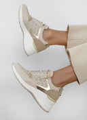 Sneakers wedjes με φερμουάρ MARIAMARE