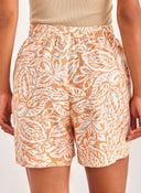 Σορτς με print και χάντρες Vero Moda 10308897 - Πορτοκαλί - thefashionproject.gr - VERO MODA
