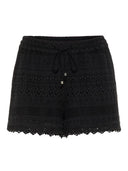 Σορτσάκι με δαντέλα Vero Moda 10190155 - Μαύρο - thefashionproject.gr - VERO MODA