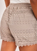 Σορτσάκι με δαντέλα Vero Moda 10190155 - Τάουπε - thefashionproject.gr - VERO MODA