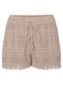 Σορτσάκι με δαντέλα Vero Moda 10190155 - Τάουπε - thefashionproject.gr - VERO MODA