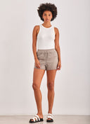 Σορτσάκι με δαντέλα Vero Moda 10190155 - Τάουπε - thefashionproject.gr - VERO MODA