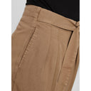 Σορτσάκι ψηλόμεσο με πιέτες Vero Moda 10209543 - Τάουπε - thefashionproject.gr - VERO MODA
