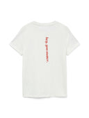 T-shirt με στάμπα στην πλάτη Vero Moda