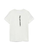 T-shirt με στάμπα στην πλάτη Vero Moda