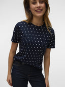 T-shirt πουά Vero Moda 10322565
