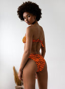 Three pieces bikini με print - Πορτοκαλί - thefashionproject.gr - The Fashion Project