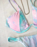 Tie dye bikini με μπανέλα - Βεραμάν - thefashionproject.gr - The Fashion Project