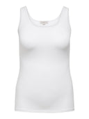 Τοπ αμάνικο plus size CARMAKOMA 15188036 - Λευκό - thefashionproject.gr - CARMAKOMA